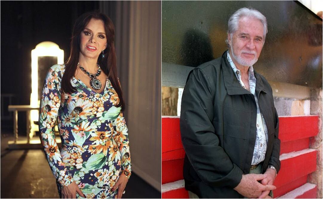 Lucía Méndez y Rogelio Guerra actuaron juntos en "Vanessa"  FOTO:ARCHIVO