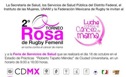Harán segundo Torneo Rosa de Rugby Femenil
