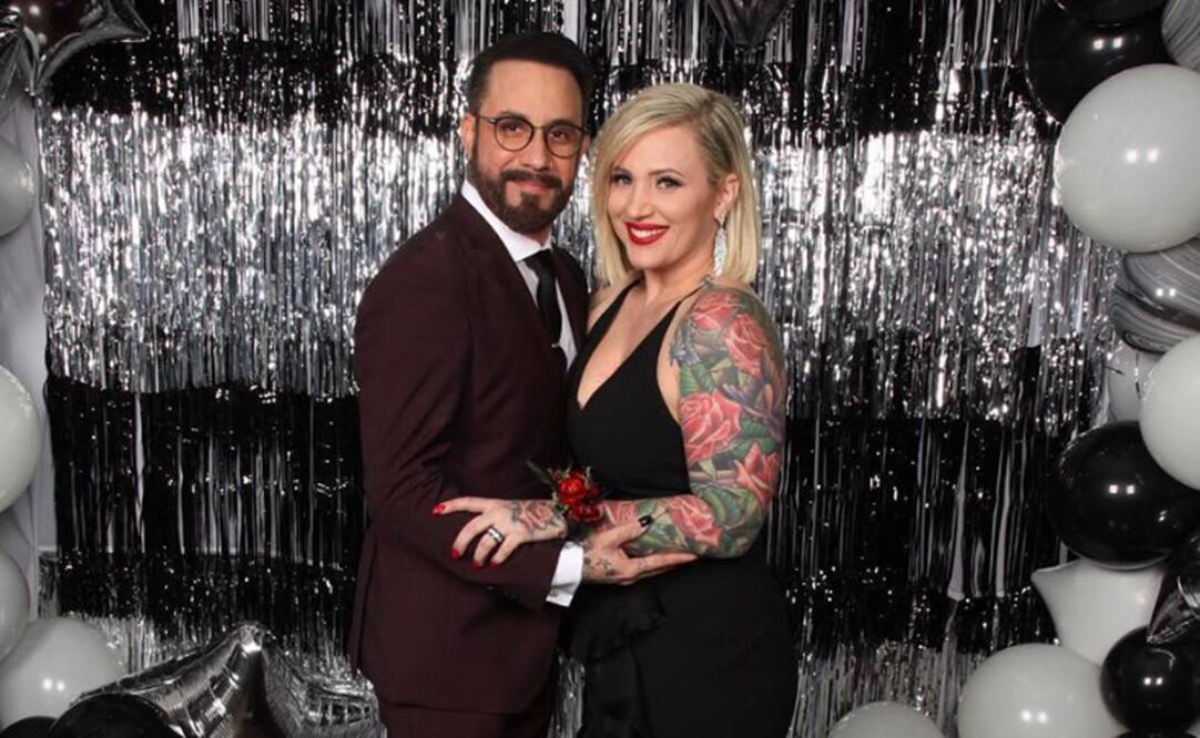 AJ McLean y Rochelle DeAnna McLean se casaron en 2011 después de 6 años de noviazgo. Foto: Instagram.