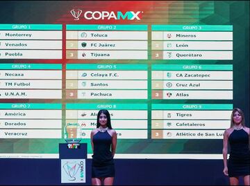 Definidos los grupos para el Apertura 2018 en la Copa MX