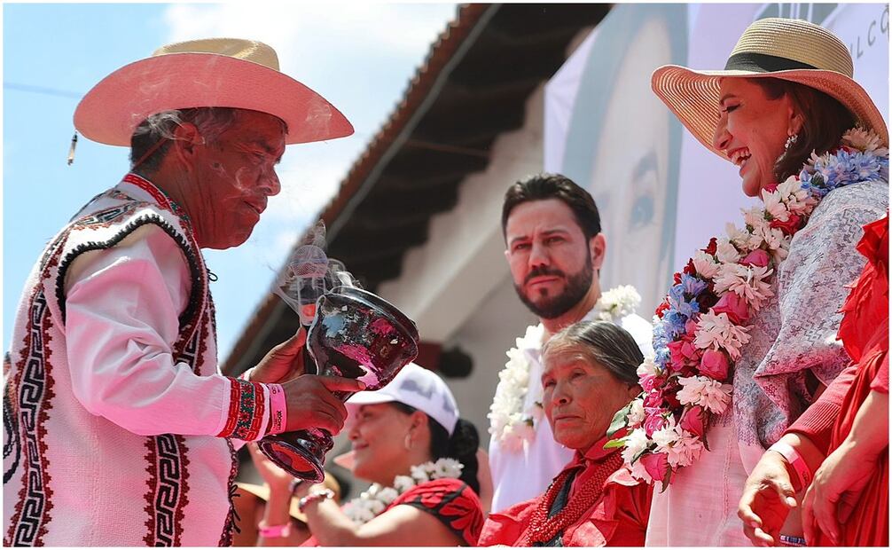 Xóchitl Gálvez realiza cierre ded campaña regional en Atlacomulco, Edomex. Foto: Berenice Fregoso/EL UNIVERSAL