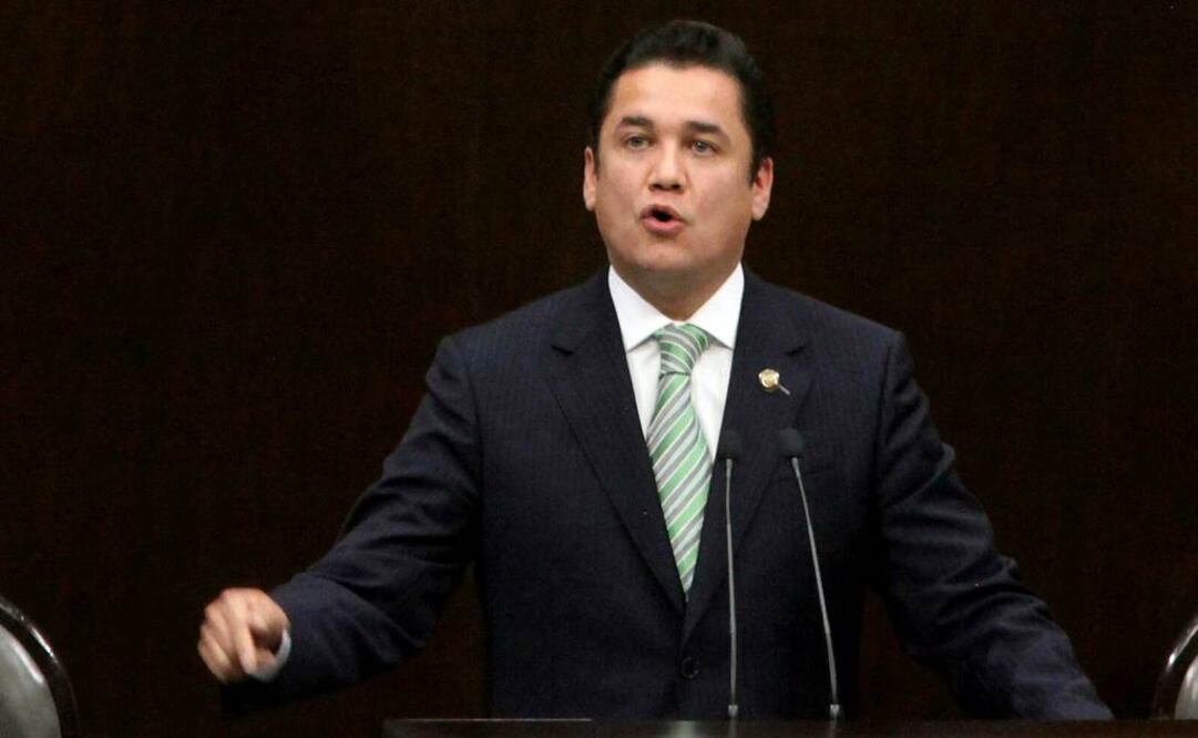 El senador fijó la postura del PVEM./Lucía Godínez - EL UNIVERSAL