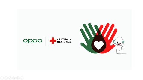 OPPO, de frente contra el Covid, apoya a la Cruz Roja
