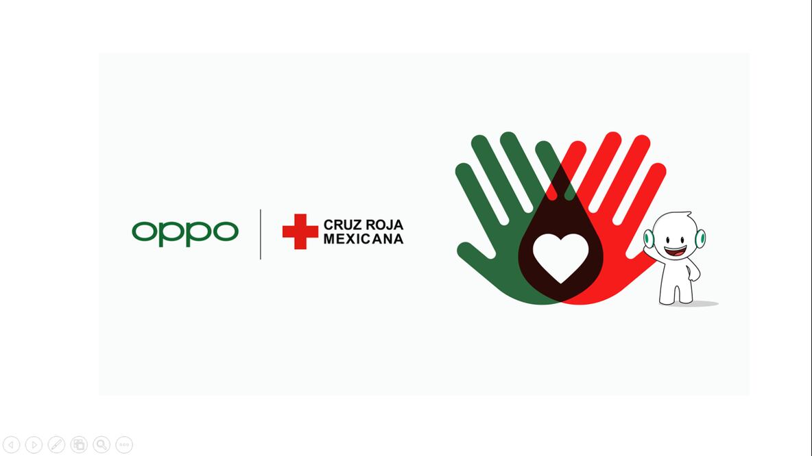 OPPO, de frente contra el Covid, apoya a la Cruz Roja