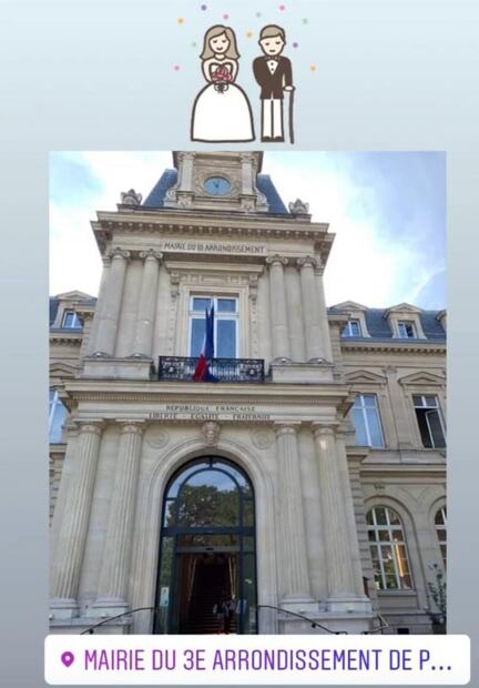 ¡Viva el amor! Altair Jarabo se casa en París