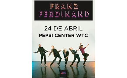 Franz Ferdinand dará concierto en México