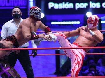 Soberano Jr y Templario hacen peligrosa tregua en la Arena México