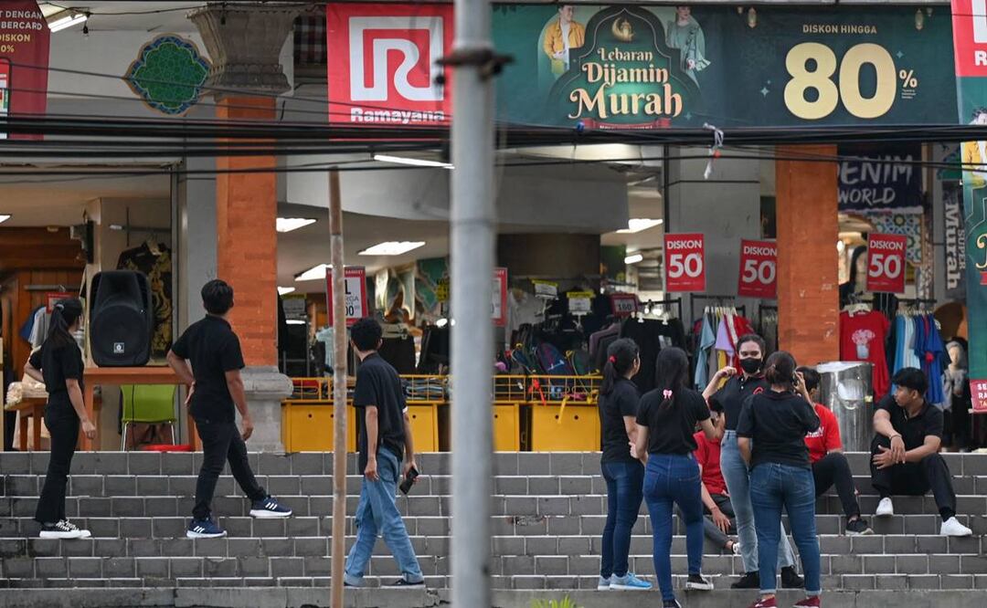 Un terremoto de magnitud 7 sacudió el noreste de la isla indonesia de Java. Foto: AFP