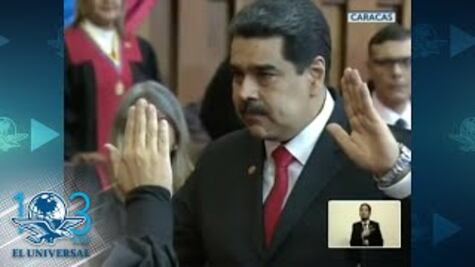 Maduro jura para segundo periodo; será presidente de Venezuela hasta 2025