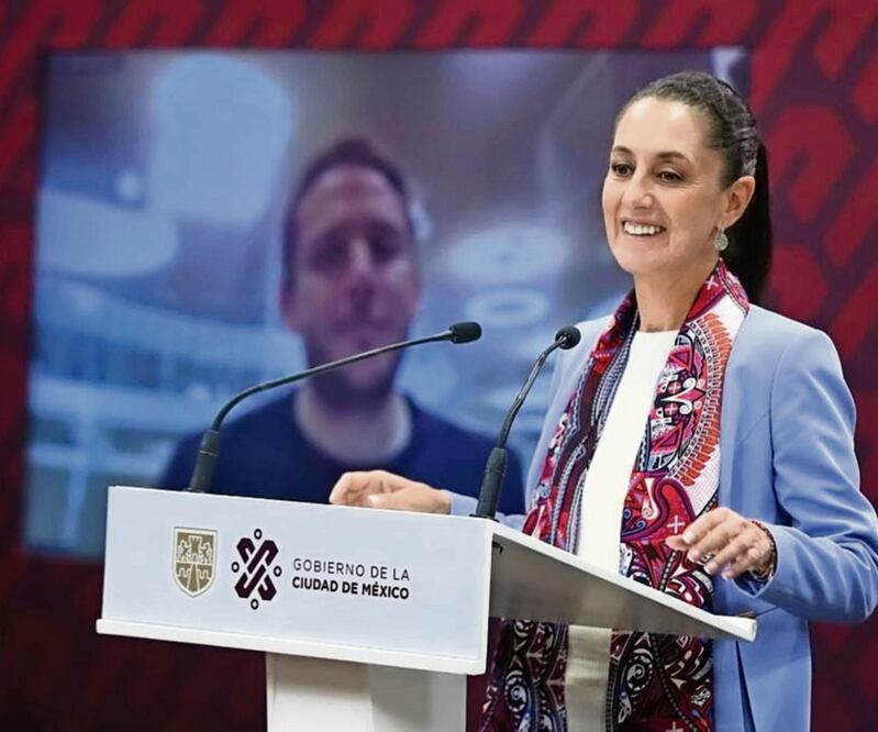 Sheinbaum descartó una alarma por el repunte de contagios. Foto: Especial