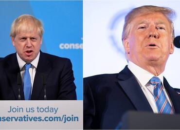 Boris Johnson y Donald Trump, las semejanzas