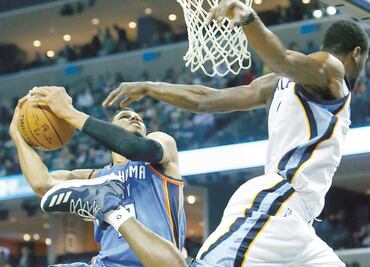 Thunder gana sin Westbrook