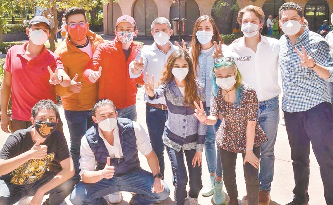 Mauricio Tabe se reunió con jóvenes de Miguel Hidalgo. Foto: ESPECIAL