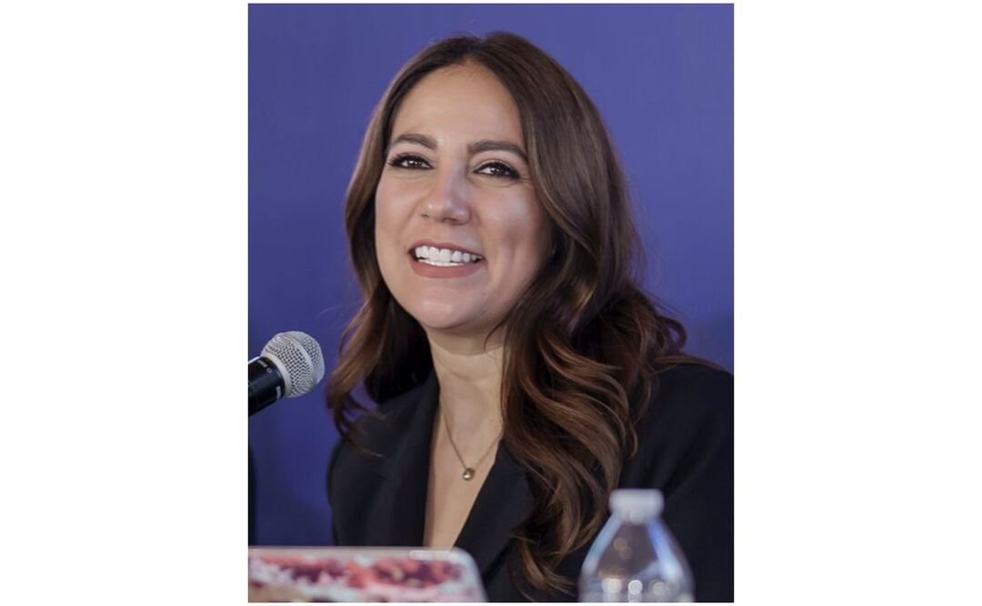 Libia Dennise García Muñoz Ledo, gobernadora electa señala que encontró mucha apertura y total disposición a trabajar con el equipo de Seguridad de la presidenta electa Claudia Sheinbaum. Foto: Especial