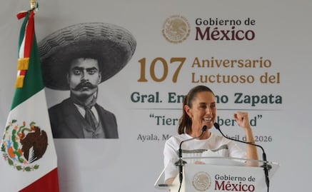 Aprobación del "Plan B" es continuar con ideales de Zapata: Sheinbaum; impulsar la democracia y terminar con los privilegios, dice