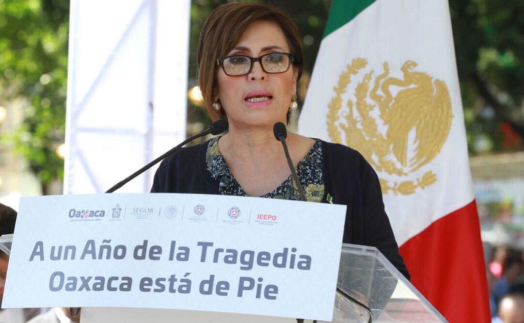 Rosario Robles informó que más del 97% de las tarjetas con apoyo para la reconstrucción de viviendas ya fueron entregadas a las familias afectadas. FOTO: @Rosario_Robles_