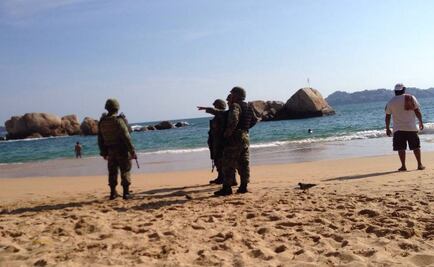 Refuerzan vigilancia en playas tras violencia en Acapulco