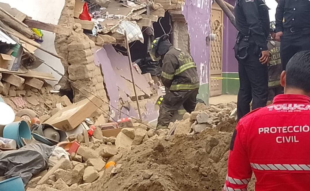 Elementos de la Coordinación Municipal de Protección Civil y Bomberos de Toluca, así como de la Dirección General de Seguridad y Protección recibieron el reporte y llevaron a cabo labores de rescate. Foto: Especial