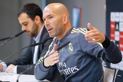 Derbi difícil: Zidane