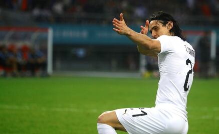 Uruguay conquista China Cup con gol de Cavani