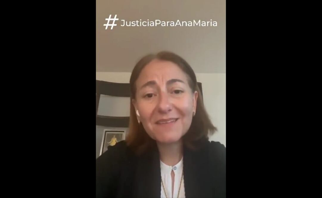 Ximena Cespedes se pronuncia por los feminicidios, a dos meses de la muerte de su hija. Foto: X @XimenaCespedesA