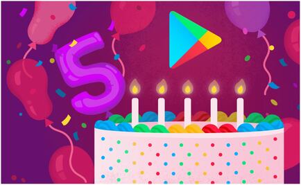 Google Play cumple 5 años