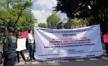 Vecinos solicitan a la alcaldía Cuauhtémoc frenar obras ilegales