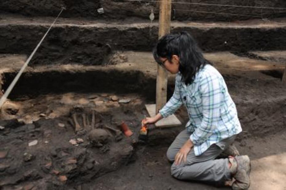 Exploran restos de aldea teotihuacana en Coyoacán