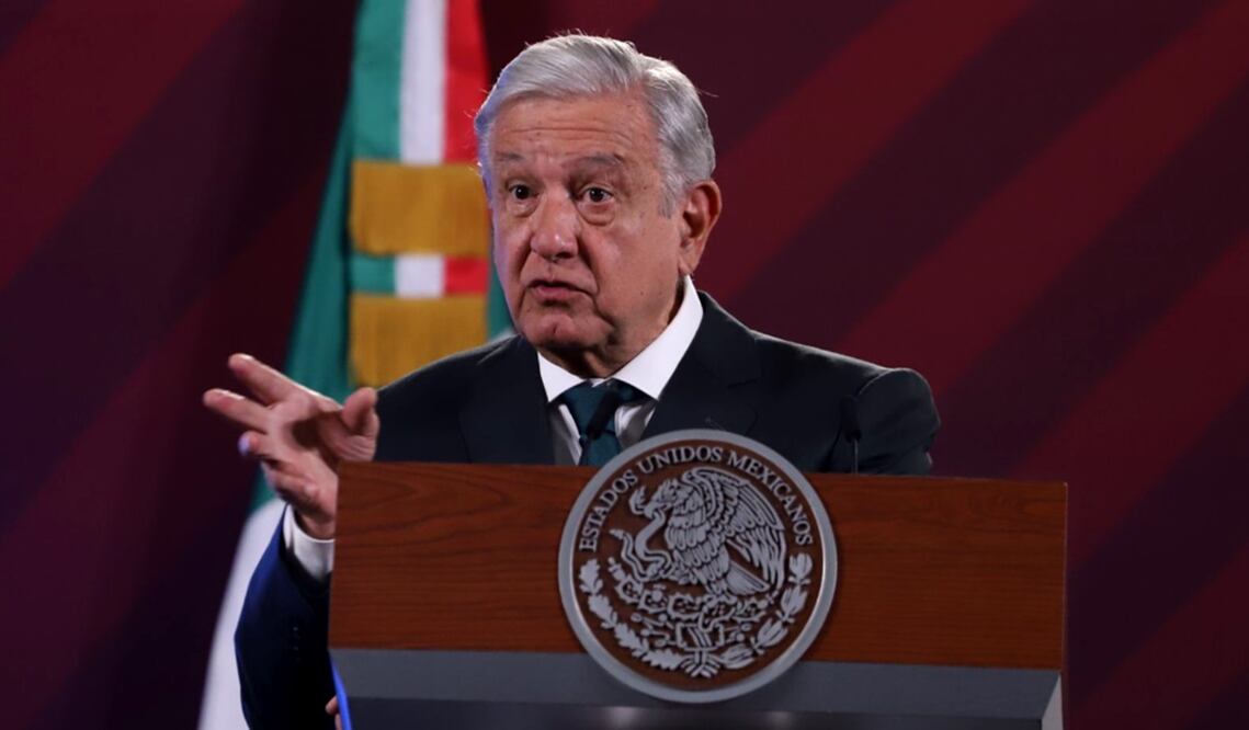 El presidente Andrés Manuel López Obrador dijo que los senadores estadounidenses piensan que es un marciano por su estrategia de seguridad “Abrazos, no balazos”. Foto: Berenice Fregoso