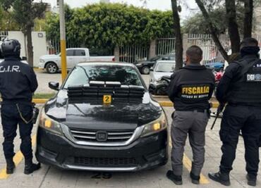En Texcoco detienen a 8 personas originarias de Tamaulipas y les aseguran paquetes con cocaína