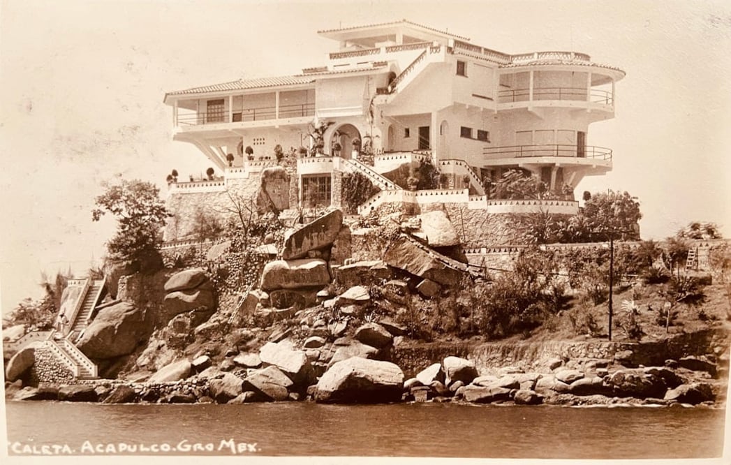 La casa de Maximino Ávila Camacho que dividió una playa de Acapulco 