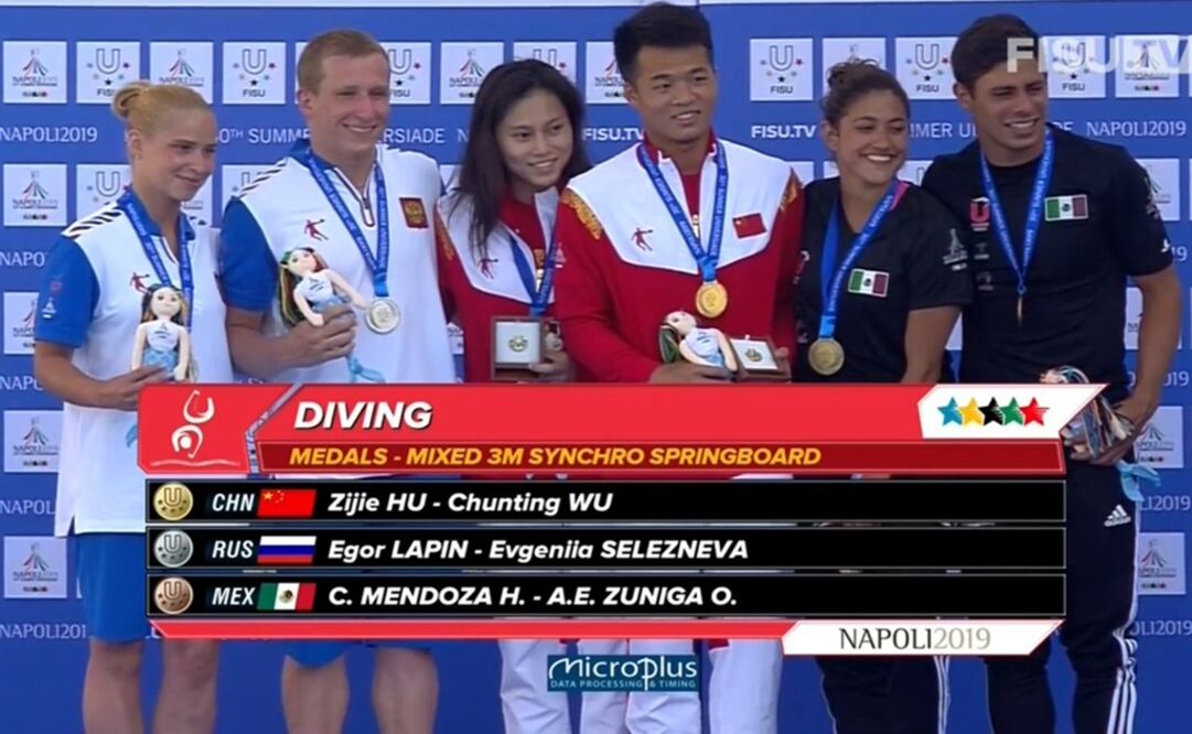 Foto: Cortesía Universiada Mundial Napoles