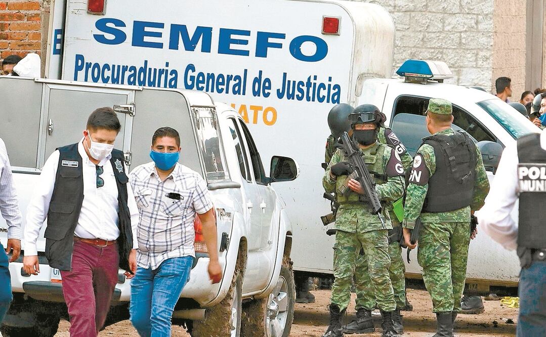 En abril, Guanajuato es el que lleva más homicidios. Foto: ARCHIVO EL UNIVERSAL