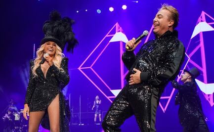 Yuri y Cristian Castro arman su propia fiesta en el Auditorio Nacional