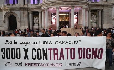 Trabajadores del INAH se suman a #YaPágameINBA