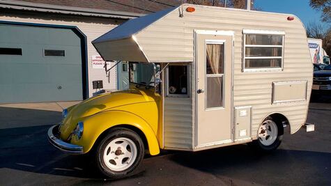 Conoce al Super Bugger, el VW Vocho hecho casa rodante