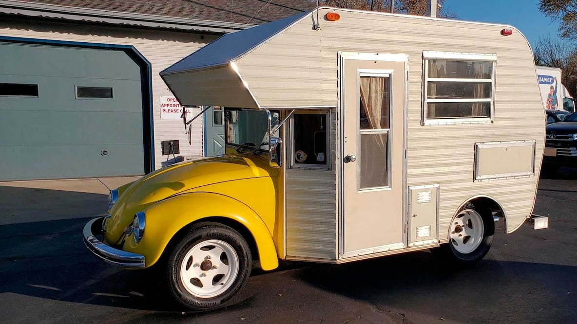 Conoce al Super Bugger, el VW Vocho hecho casa rodante