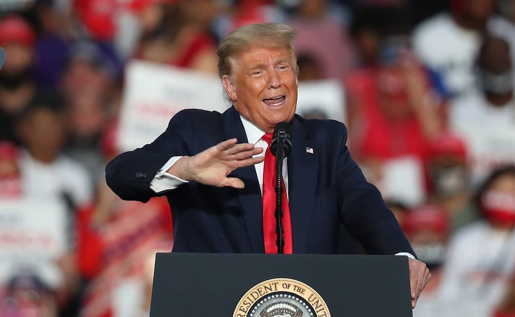 Donald Trump, presidente de Estados Unidos. Foto: AFP