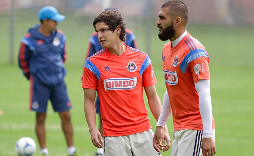Miguel Basulto y Carlos Fierro durante un entrenamiento. Imago 7