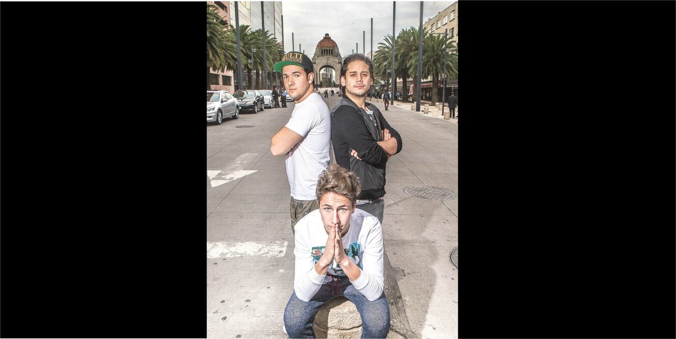 Rix, Juanpa Zurita y Juca han colaborado en proyectos de Televisa (GERMÁN ESPINOSA. EL UNIVERSAL)