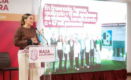Marina del Pilar Ávila Olmeda destaca avances en vivienda; 424 mil personas mejoran condiciones en Baja California