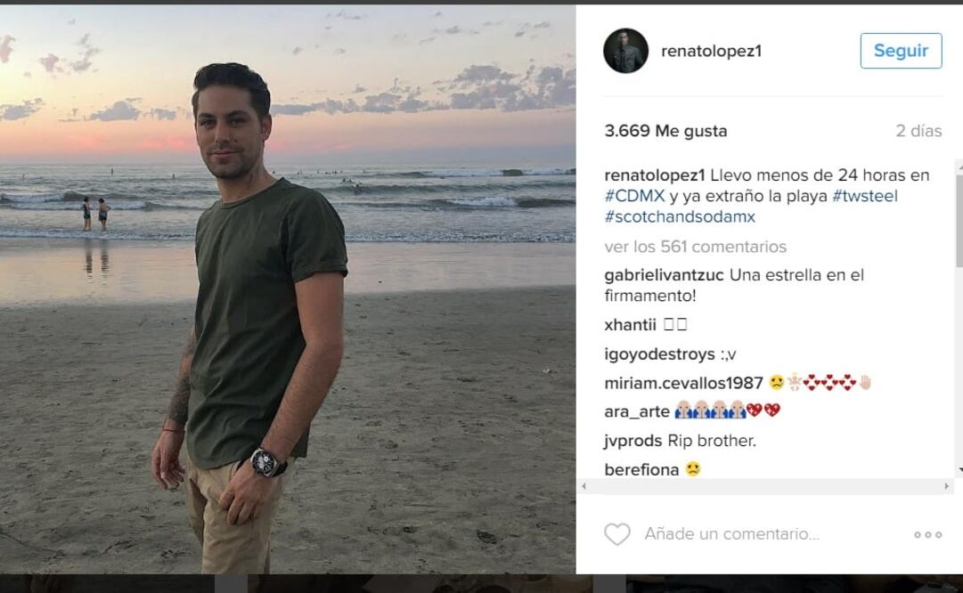 Su última fotografía