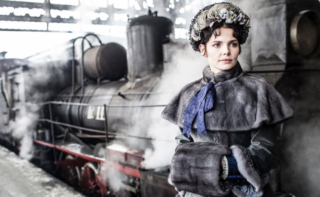Fotografía facilitada por los estudios Mosfilm de la actriz Liza Boyárskaya como Anna Karénina en el rodaje de Karén Shajnazárov. Foto: EFE