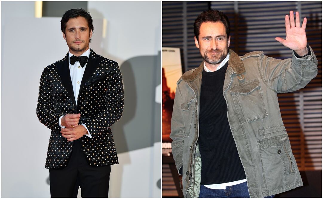 Diego Boneta y Demián Bichir. Fotos: EFE y Archivo