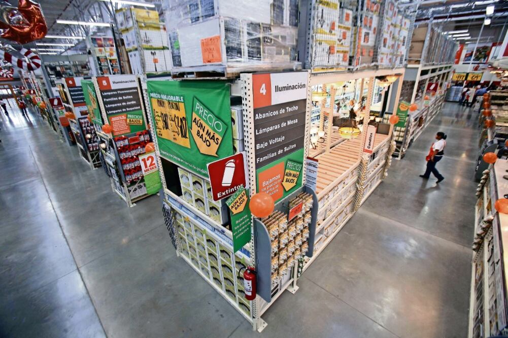 Pelearán mercado. The Home Depot va a encontrar en Sodimac la competencia en el rubro del mejoramiento y la construcción de casas (ARCHIVO EL UNIVERSAL)