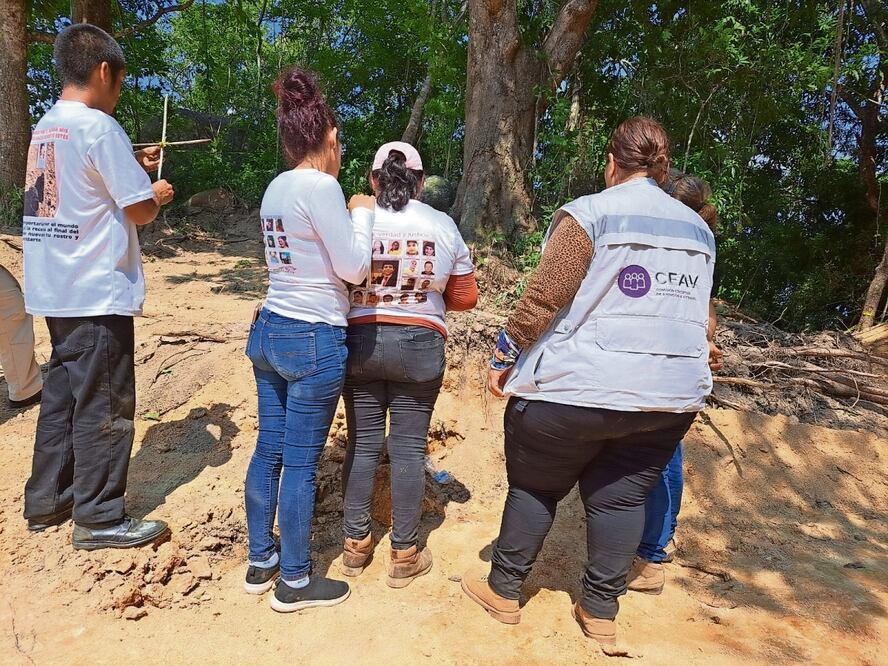 Los restos de Brian Josué Vargas Hernández, Jesús Arroyo Venegas y Érick Calixto Chávez, desaparecidos desde el 1 de septiembre, fueron encontrados en el área natural protegida El Veladero, en Acapulco. Foto: Especial