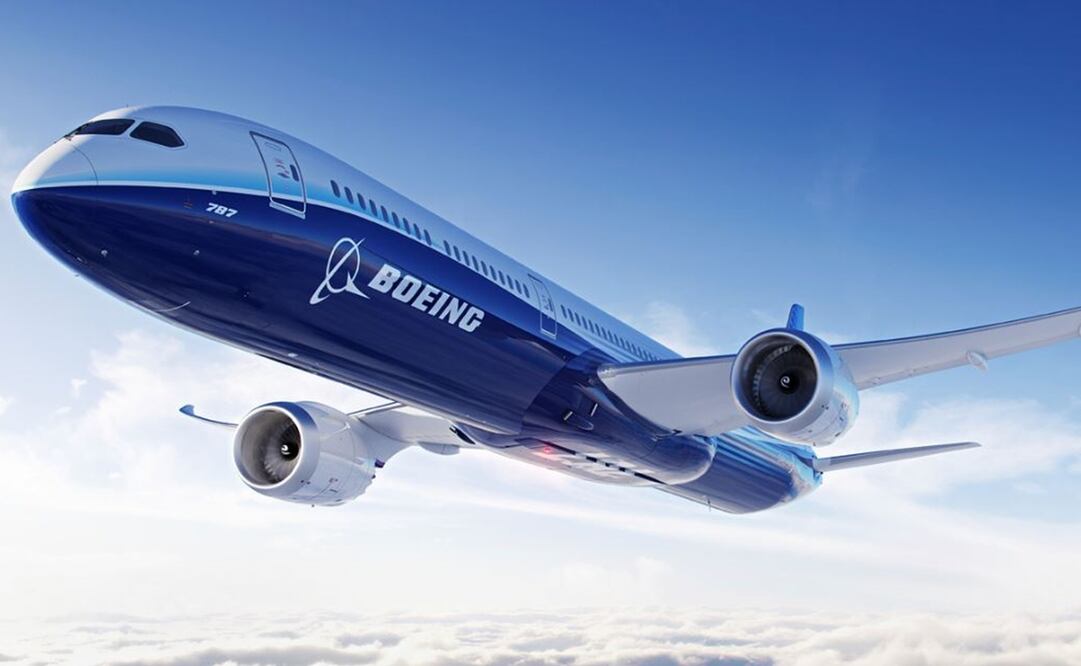 Avión Boeing 787-8. Foto:Boeing