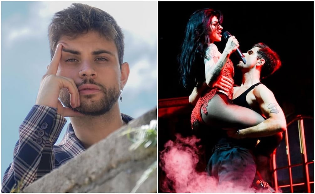 Ignacio Colombara protagoniza con Cazzu momentos eróticos en conciertos.