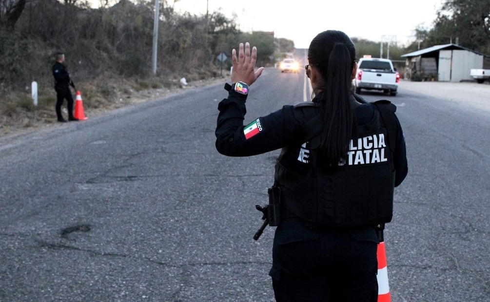 Elementos de la Policía Estatal de Seguridad Pública, la Agencia Ministerial de Investigación Criminal (AMIC), la Guardia Nacional y el Ejército Mexicano realizan recorridos de búsqueda. Foto: Seguridad Pública Sonora