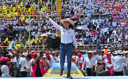 "Huirle al debate es no respetar a la ciudadanía" Alejandra del Moral, lista para debatir con Delfina Gómez el 28 de abril